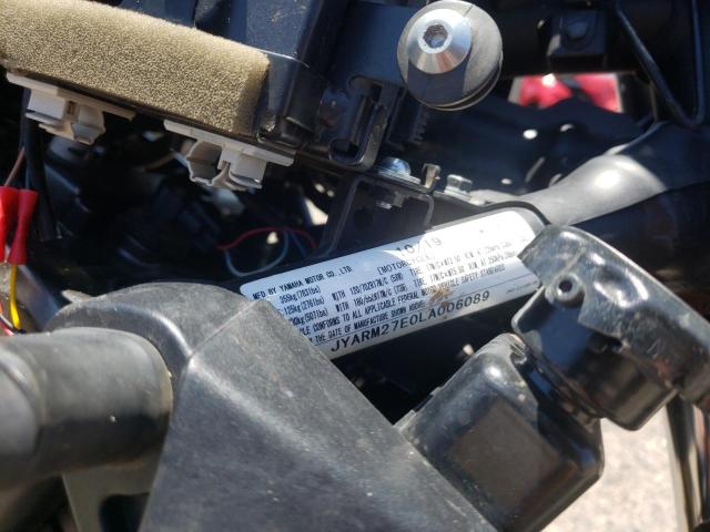2020 YAMAHA MT07 JYARM27E0LA006089