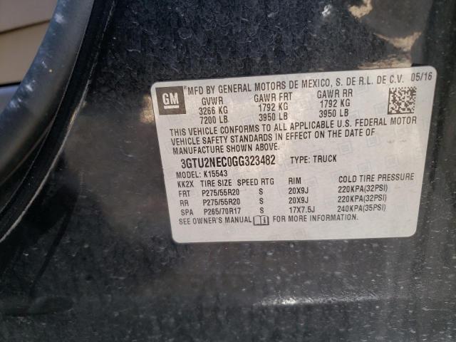 3GTU2NEC0GG323482 GMC Sierra K1500 Slt