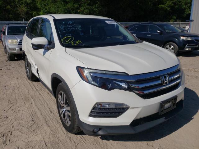 Salvage cars for sale from Copart Midway, FL: 2018 Honda Pilot EX