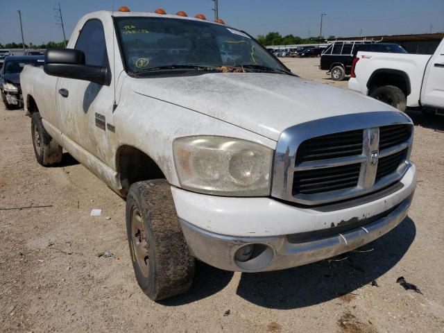 Salvage cars for sale from Copart Temple, TX: 2007 Dodge RAM 2500 S