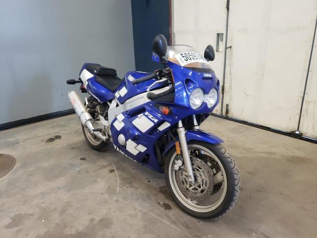 Salvage motorcycles for sale at East Granby, CT auction: 1997 Yamaha FZR600 R