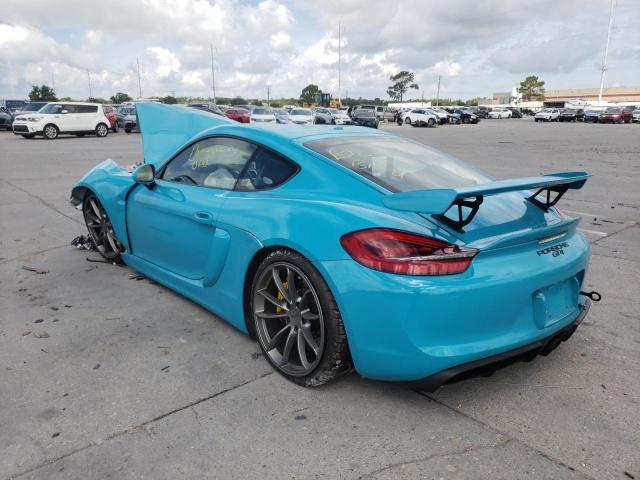 2016 PORSCHE CAYMAN GT4 WP0AC2A8XGK192019