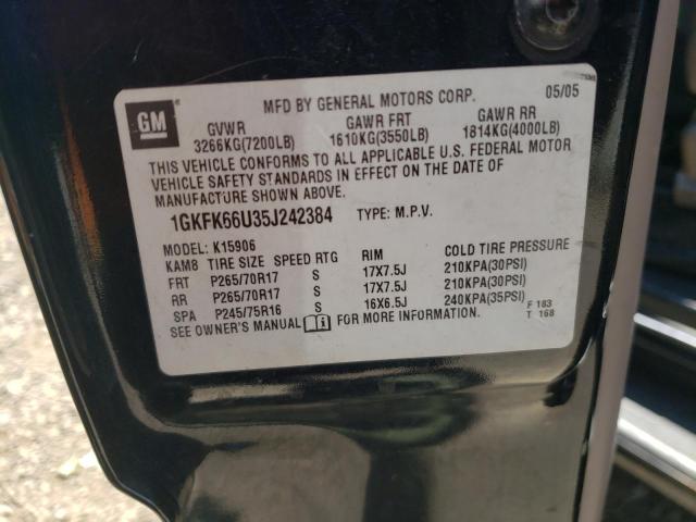 1GKFK66U35J242384 GMC YUKON XL DENALI