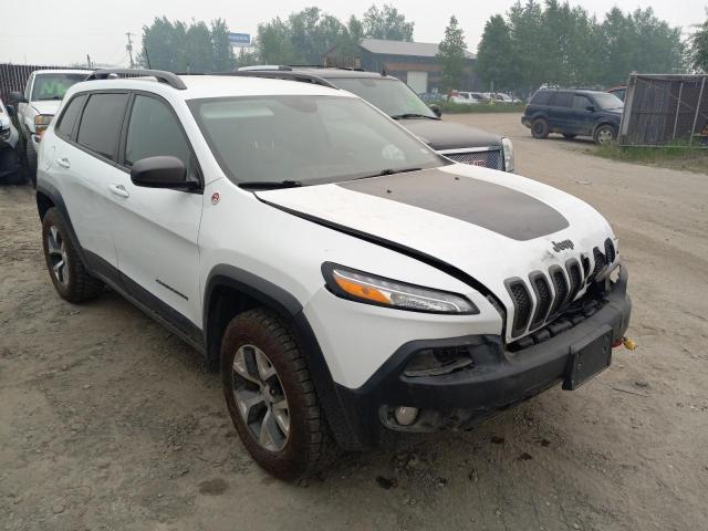 Salvage cars for sale from Copart Anchorage, AK: 2016 Jeep Cherokee T