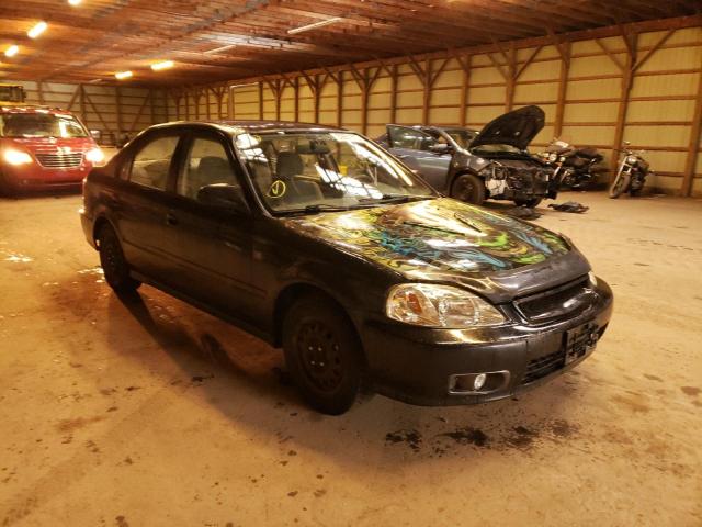 Salvage cars for sale from Copart London, ON: 2000 Honda Civic Base