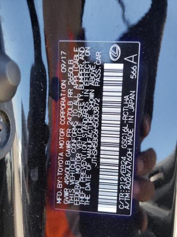 2017 LEXUS RC 300 JTHSM5BC6H5003872