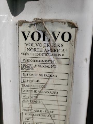 2016 VOLVO VN VNL 4V4NC9EH4GN934714