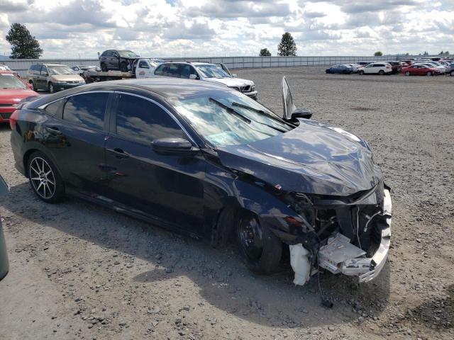 Salvage cars for sale from Copart Airway Heights, WA: 2017 Honda Civic LX