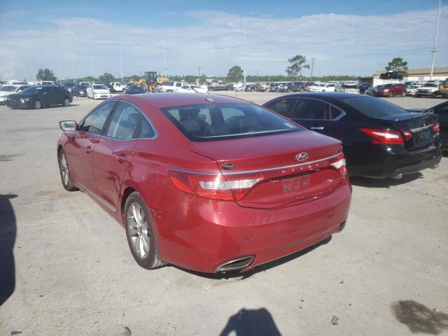 HYUNDAI AZERA 2012 RED Photo 3