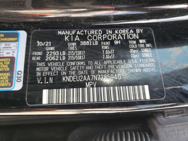 2022 KIA SELTOS KNDEU2AA7N7285940