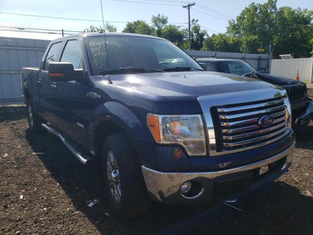Salvage cars for sale at New Britain, CT auction: 2012 Ford F150 Super