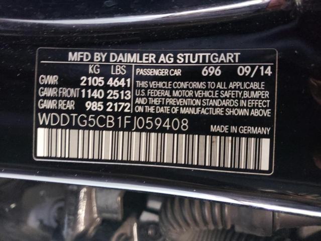 2015 MERCEDES-BENZ GLA 45 AMG WDDTG5CB1FJ059408