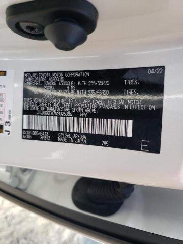 2022 LEXUS RX 450H L JTJHGKFA7N2026386