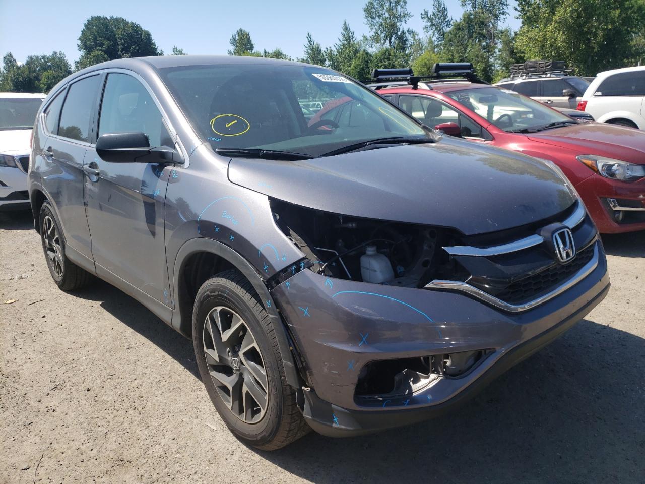 Honda CR V 2017 VIN 1hg