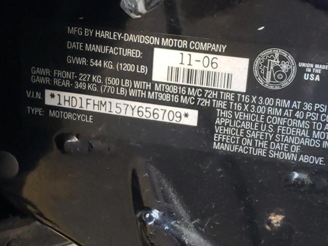 2007 HARLEY-DAVIDSON FLHPI 1HD1FHM157Y656709