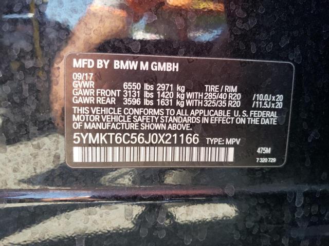 2018 BMW X5 M 5YMKT6C56J0X21166