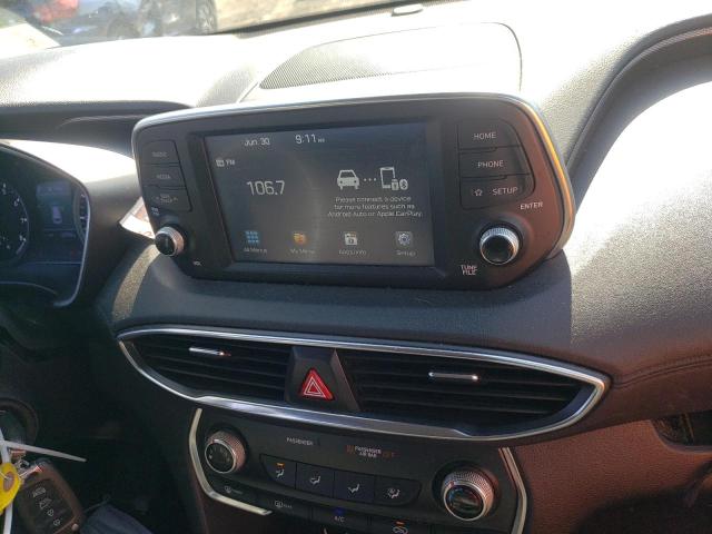  HYUNDAI SANTA FE 2019 Чорний