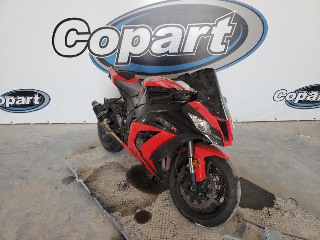 Salvage cars for sale from Copart Haslet, TX: 2012 Kawasaki ZX1000 J