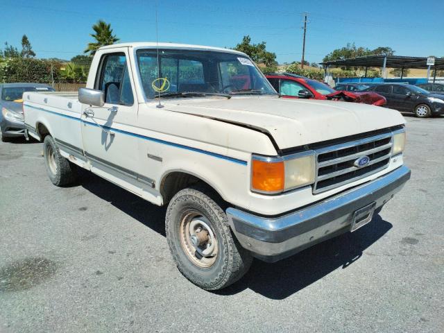 Salvage cars for sale from Copart San Martin, CA: 1987 Ford F150