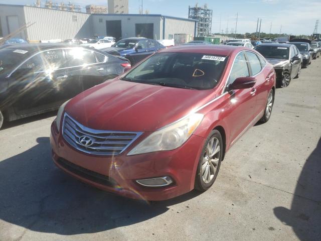 HYUNDAI AZERA 2012 RED Photo 2