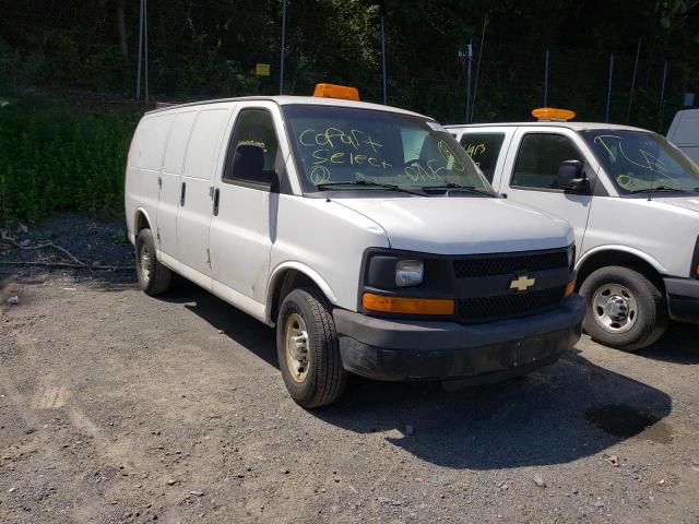 Salvage trucks for sale at Marlboro, NY auction: 2012 Chevrolet Express G2
