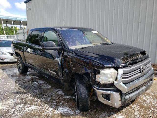 Salvage trucks for sale at Harleyville, SC auction: 2015 Toyota Tundra CRE
