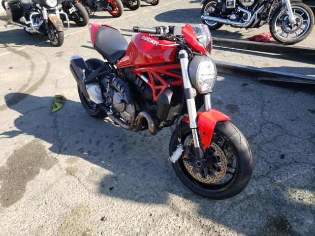 Salvage cars for sale from Copart Vallejo, CA: 2018 Ducati Monster 82