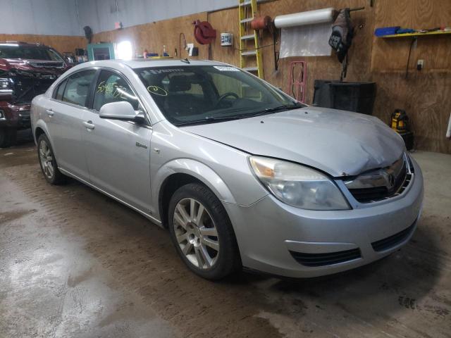 Salvage cars for sale from Copart Kincheloe, MI: 2009 Saturn Aura Green