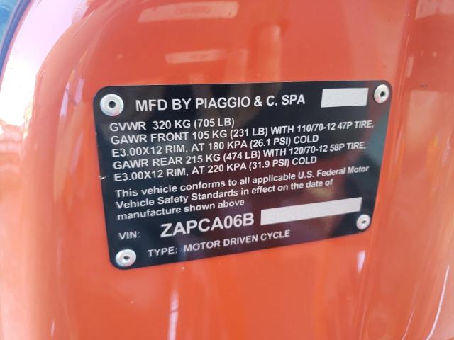 2021 VESPA PRIMAVERA ZAPCA06B5M5102520