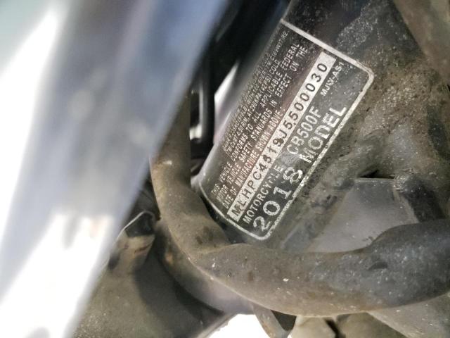 2018 HONDA CB500 F MLHPC4519J5500030