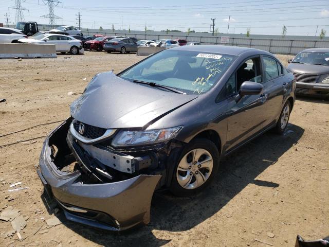 2HGFB2F52EH504525 | 2014 Honda civic lx