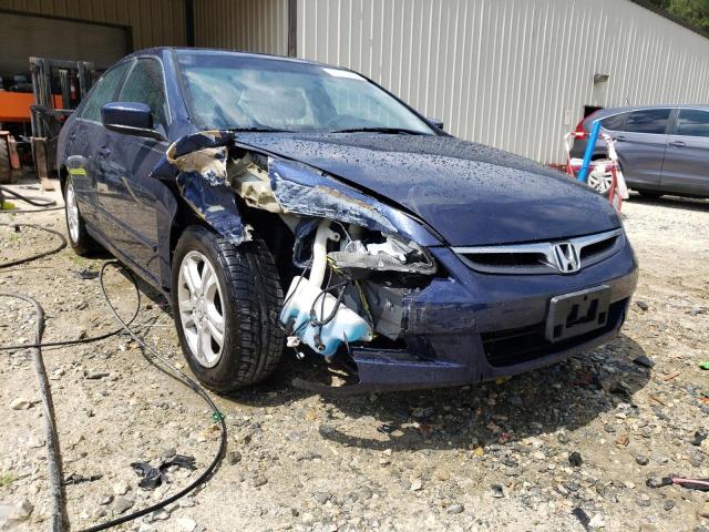 Salvage cars for sale from Copart Seaford, DE: 2007 Honda Accord EX