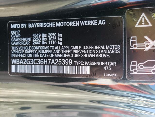 2017 BMW M240XI WBA2G3C36H7A25399