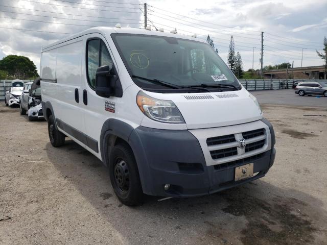 Salvage cars for sale from Copart Miami, FL: 2014 Dodge RAM Promaster