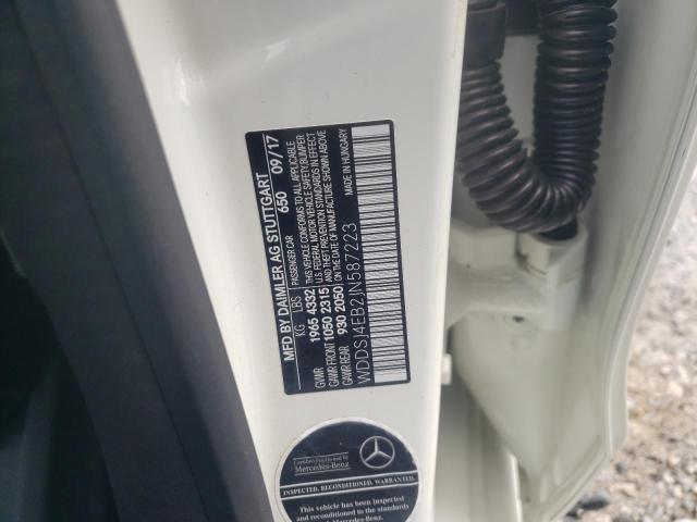 2018 MERCEDES-BENZ CLA250 WDDSJ4EB2JN587223