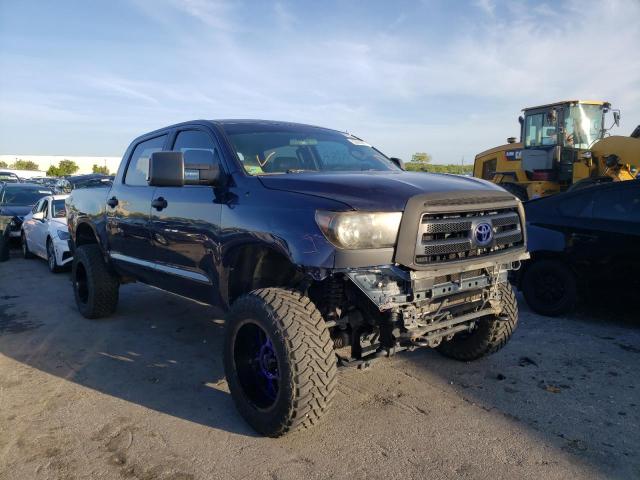 Salvage cars for sale from Copart Orlando, FL: 2010 Toyota Tundra CRE