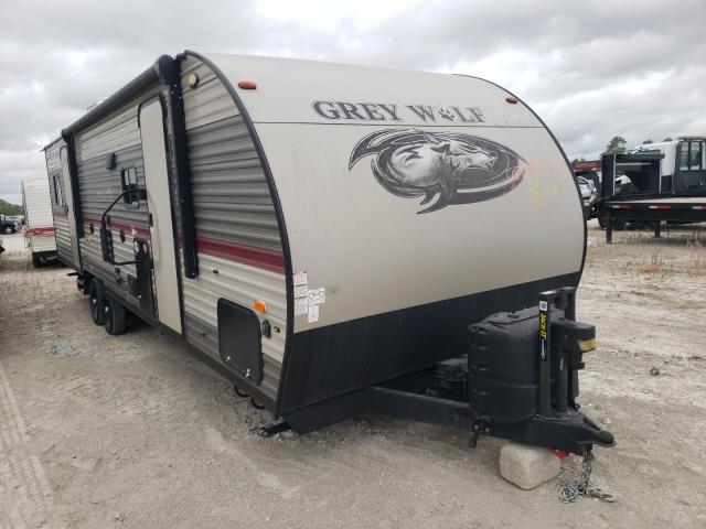 Forest River salvage cars for sale: 2018 Forest River Grey Wolf