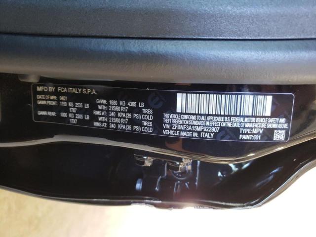 2021 FIAT 500X POP ZFBNF3A15MP922907