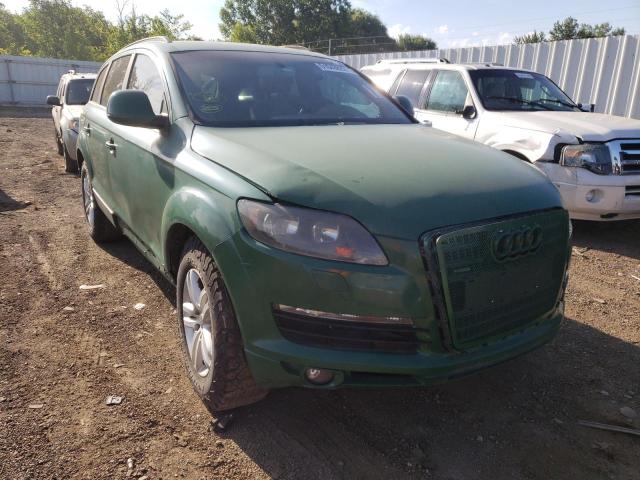 Salvage cars for sale from Copart Columbia Station, OH: 2009 Audi Q7 3.6 Quattro