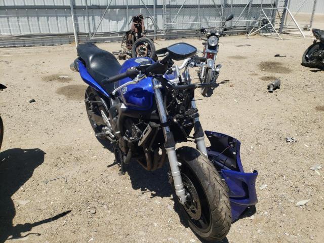 Salvage cars for sale from Copart Bakersfield, CA: 2006 Yamaha FZ6 SC