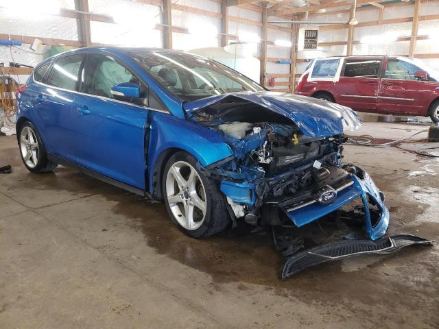 Salvage cars for sale from Copart Pekin, IL: 2012 Ford Focus Titanium