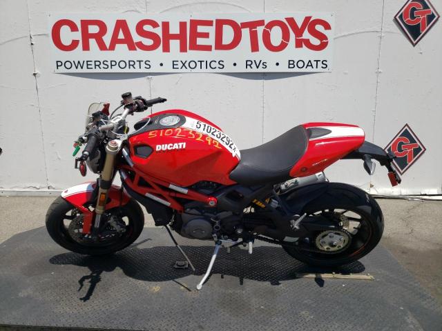 2012 DUCATI MONSTER 11 ZDM1RARR5CB054487