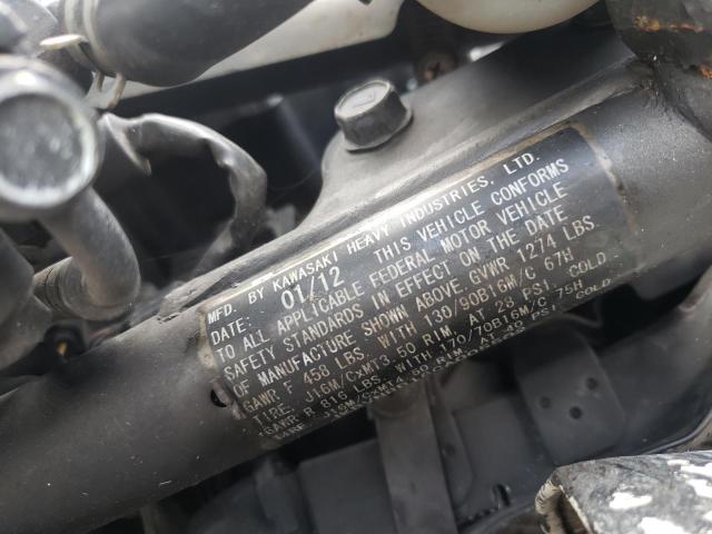 2012 KAWASAKI VN1700 B JKBVNRB16CA005502