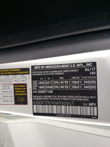 2017 MERCEDES-BENZ GLS 550 4M 4JGDF7DEXHA960667