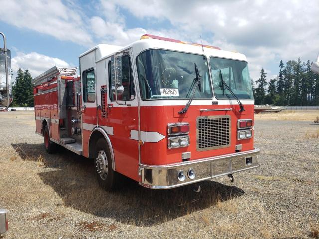 Salvage trucks for sale at Arlington, WA auction: 1994 Spartan Motors Firetruck