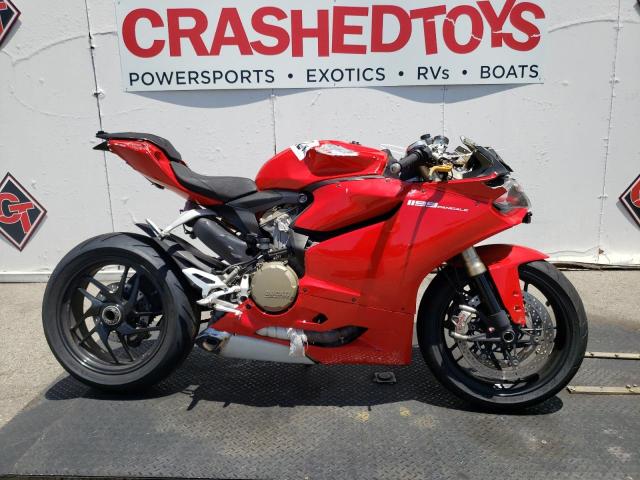Salvage cars for sale from Copart Van Nuys, CA: 2012 Ducati Superbike 1199 Panigale
