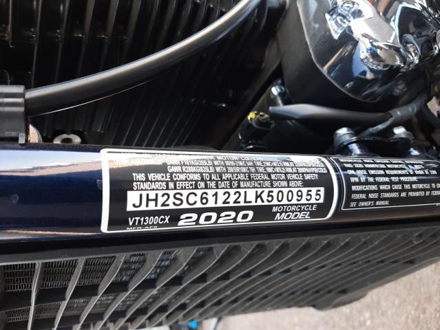 2020 HONDA VT1300 CX JH2SC6122LK500955