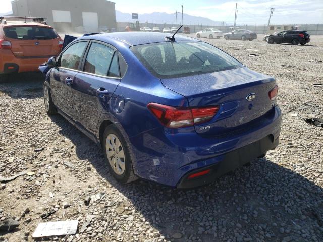 3KPA24AB0JE085775 KIA RIO LX
