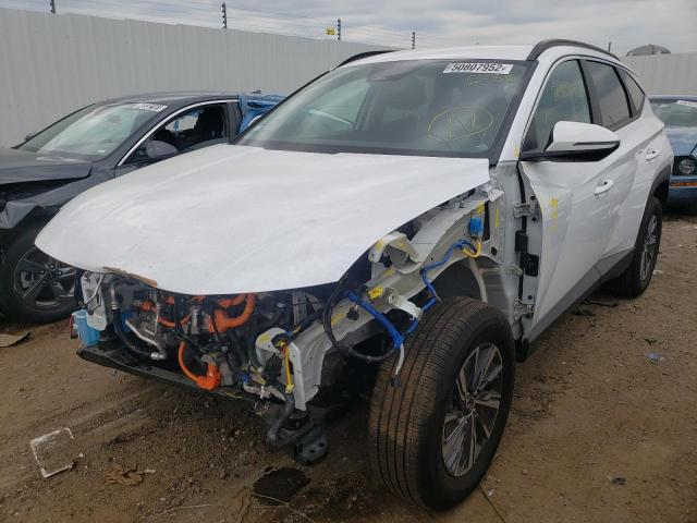 2022 HYUNDAI TUCSON BLU KM8JBCA14NU052685