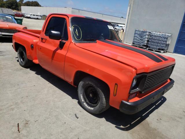 Salvage cars for sale from Copart Hayward, CA: 1977 Chevrolet Pickup